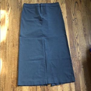 Old Navy Ankle-length skirt 12 Dk Grey